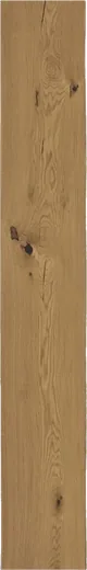 Bench no. 0058, oak, 260 cm, from above