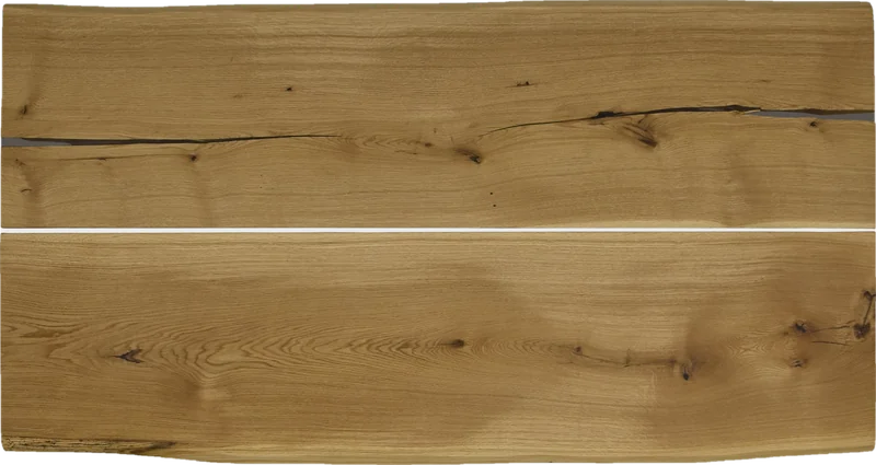 Elegante n. 0060, rovere, 200 cm, dall’alto